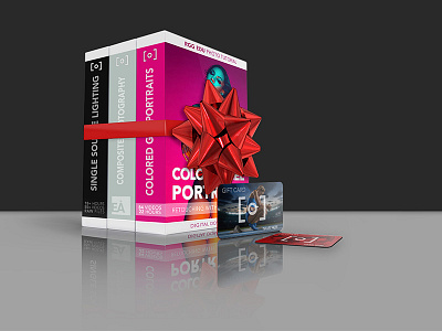 Christmas Sale 3D Graphic 2d 3d advertising boxes gift card graphic