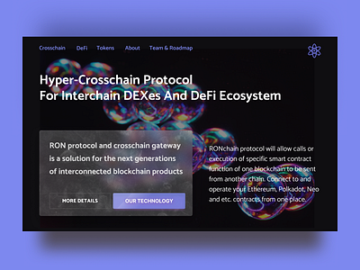 Main page of a blockchain company blockchain cryptocurrency design figma mainpage ui ux webdesign