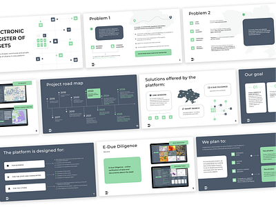 Presentation design for startup