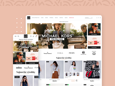 Cube - Eshop redesign 1 clothes cube design eshop fashion ui ux web webdesign website