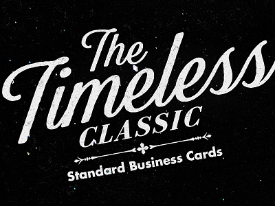 Standard Business Card Header business card distress header standard type vintage website