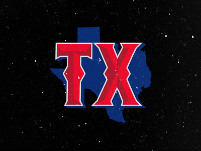 TXPJ Logo Idea athletic baseball logo party texas