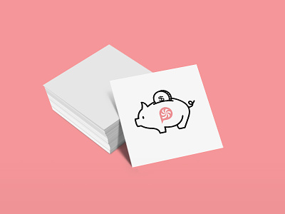 Cheap Business Cards Header animal blog business cards cheap design header minimal pig post