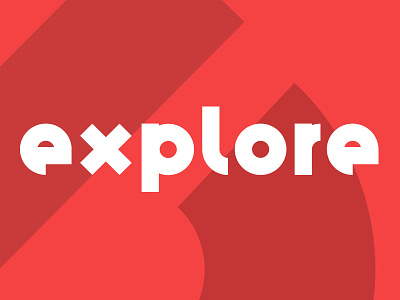 Lil Blokks - explore blocks font fun geometric kids playful red typeface typography