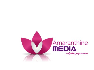 Amaranthine Media Logo branding design graphic design logo
