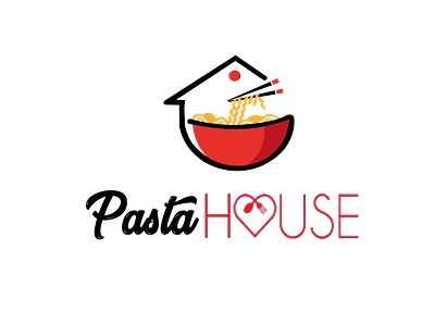Pasta House branding design graphic design icon logo