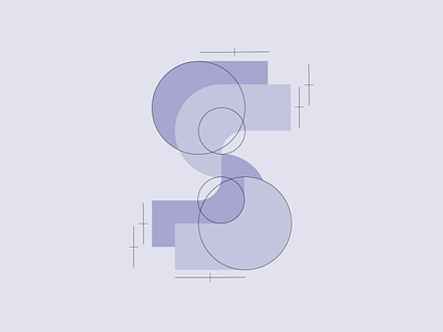 SS Anagram branding design graphic design gri logo typography