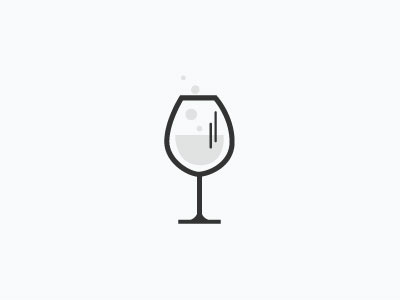 Daily Routine Icons - 6/10 icon iconography illustration wine wine glass wine icon