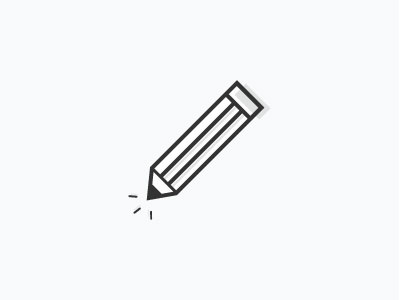 Daily Routine Icons - 7/10 artist draw drawing icon pencil pencil icon