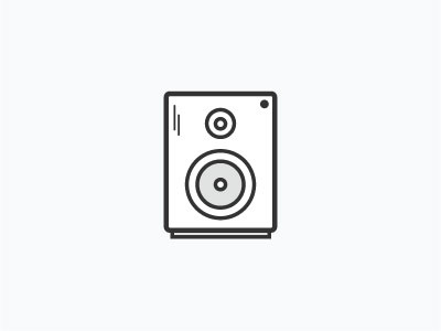 Daily Routine Icons - 8/10 amp icon icon set music music icon speaker speaker icon