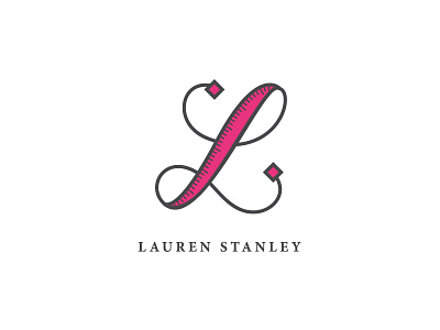 Personal Logo Refresh branding graphic designer hot pink l l logo logo personal logo pink redesign