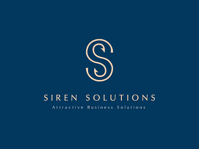 Siren Solutions - Logo and Branding business solutions hooks logo marketing marketing logo s logo siren solutions