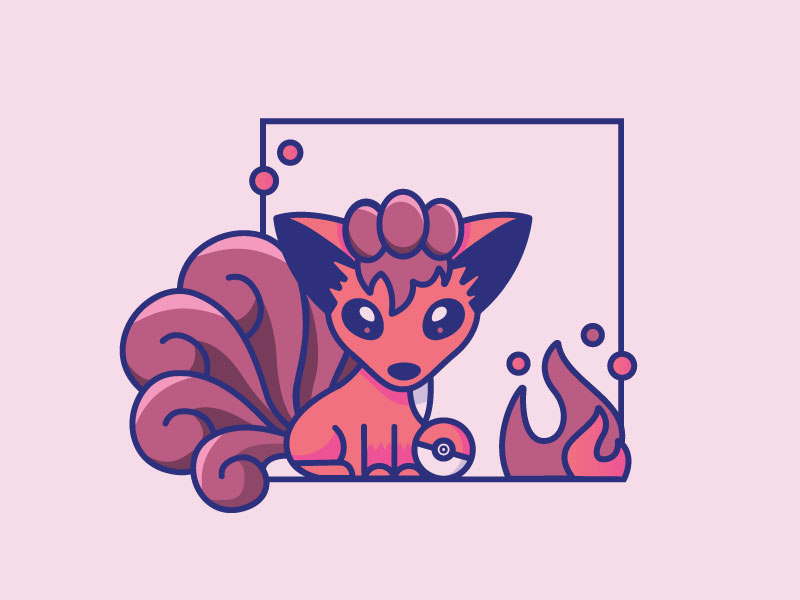 Vulpix By Lauren Stanley On Dribbble