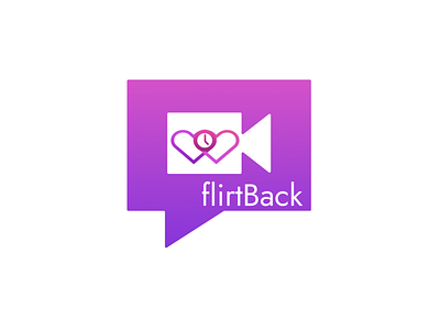 Logo for a dating app - 30 Second video chats app app design brand design branding dailyui design illustration logo logodesign logodesigner thedailydesignchallenge ui ux vector