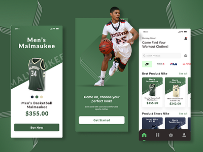 Sport Store app app design figma graphic design motion graphics sport ui ux