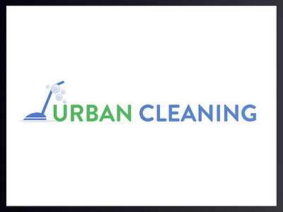 Urban Cleaning Logo brand logo silhouette text and emblem