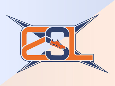 Logo Design ESL adobe illustrator brand emblem illustration logo logo design shape vector