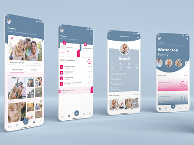 Family Care App Ui Design app design ui ux