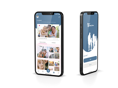 Family Care App Ui Design