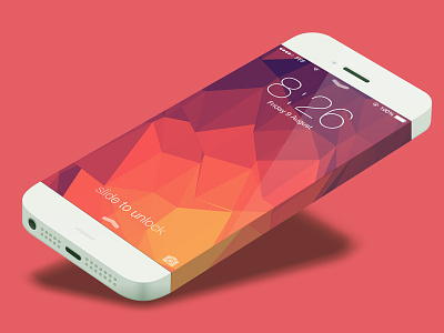 iPhone 6 Infinity color fff flat giveaway infinity ios ios 7 ios7 iphone iphone6 mikleo psd