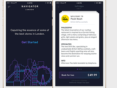 Navigator - London clean food ios london navigator startup watch