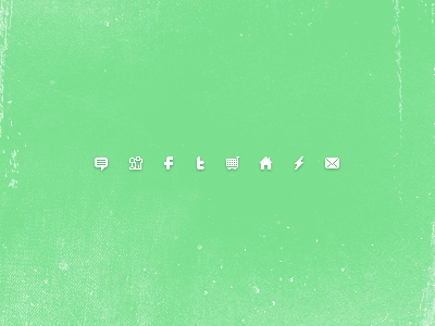 Pixelly green icons personal pixel social texture