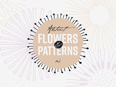 Abstract Flowers and Patterns abstract floral flowers hand made pattern