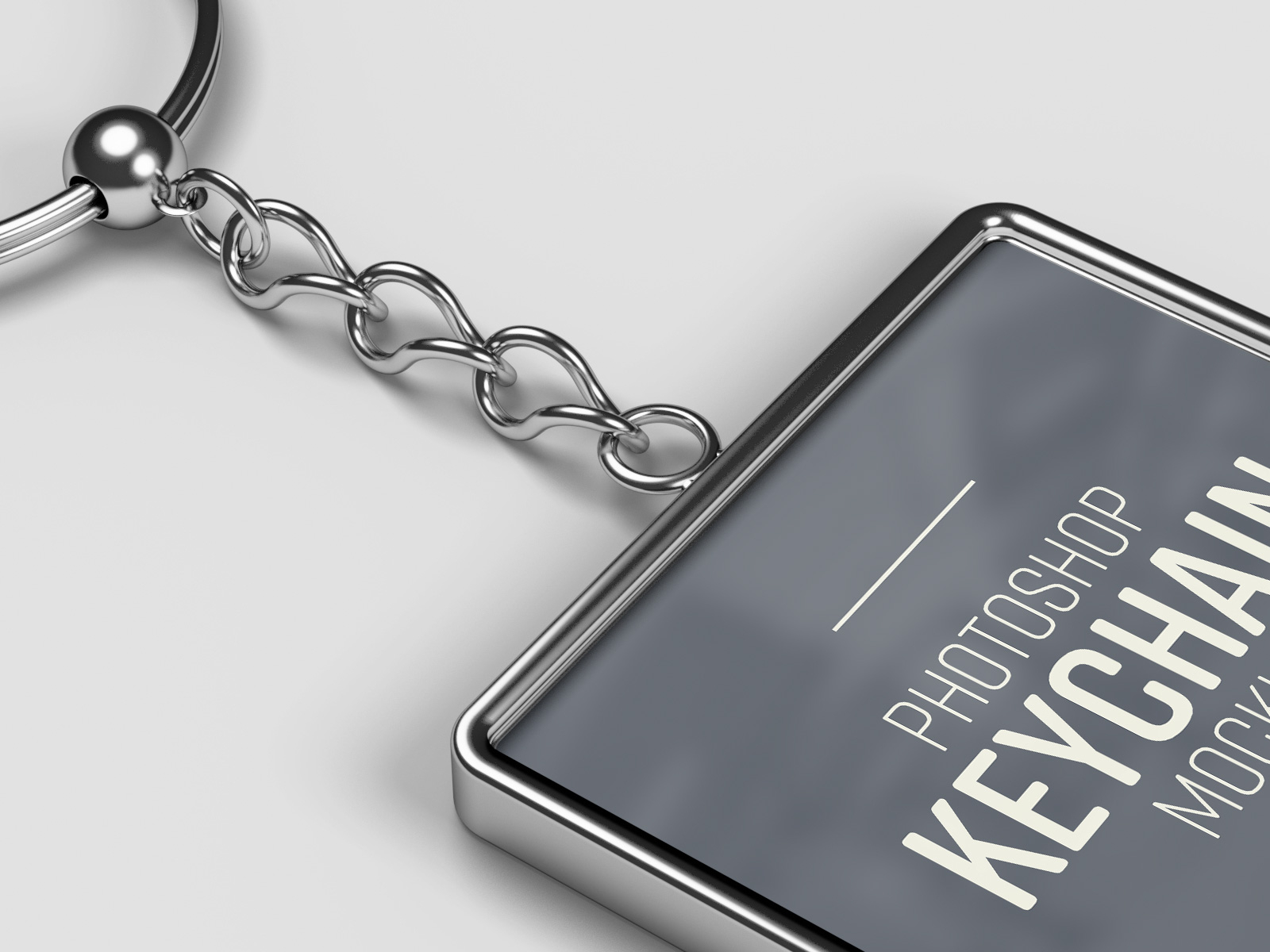 Download Rounded Square Keychain Mockup by Diego Sanchez for Medialoot on Dribbble