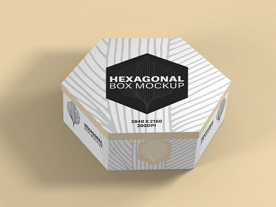 Download Hexagonal Box Mockup By Diego Sanchez For Medialoot On Dribbble