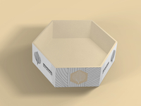 Download Hexagonal Box Mockup by Diego Sanchez for Medialoot on Dribbble