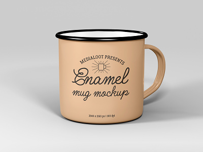 Enamel Mug Mockup coffee cup enamel mug mockup photoshop