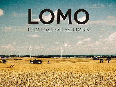 Lomo Photoshop Actions lomo lomography photoshop actions retro vintage