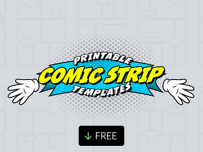 Free Printable Comic Strip Templates ai comic comic strip free pdf strip template