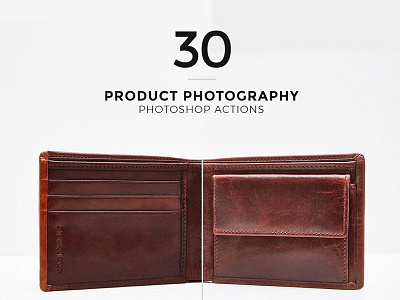 30 Photoshop Actions For Product Photography