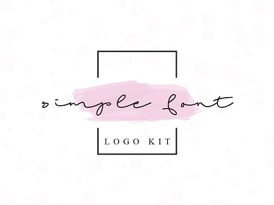 Simple Font Logo Kit