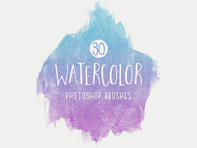 Watercolor Brushes For Photoshop