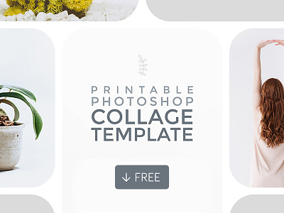 Free Printable Photoshop Collage Template