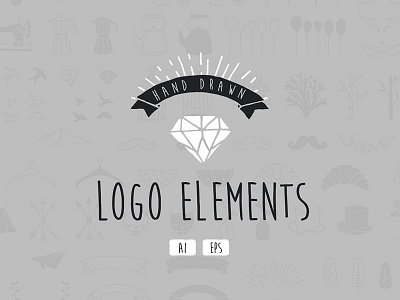 Hand Drawn Logo Elements