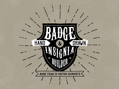 Hand Drawn Badge And Insignia Builder