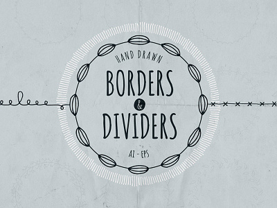 Hand Drawn Borders And Dividers borders dividers frames hand drawn ornate