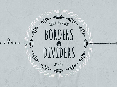 Hand Drawn Borders And Dividers borders dividers frames hand drawn ornate