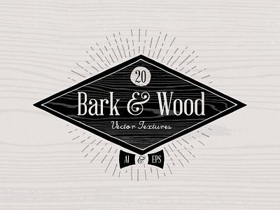 Bark & Wood Vector Textures bark wood illustrator textures old wood vector textures