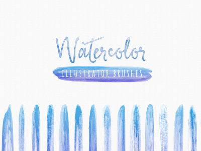 Watercolor Brushes For Illustrator illustrator brushes vector brushes vector watercolor washed out watercolor