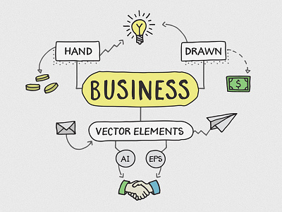 Hand Drawn Business Elements