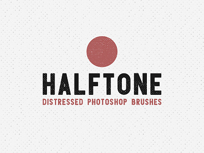 Halftone Distressed Photoshop Brushes distressed grunge font halftone halftone brush newspaper old press patterns