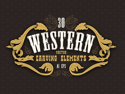 Western Carving Elements