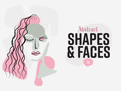 Abstract Shapes & Faces