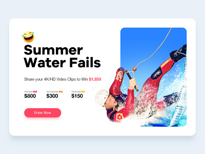 Summer water fail web design blue summer，water web，