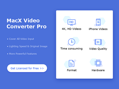 Product function introduction icon video