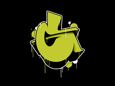 G 36daysoftype custom customtype graffiti type vector